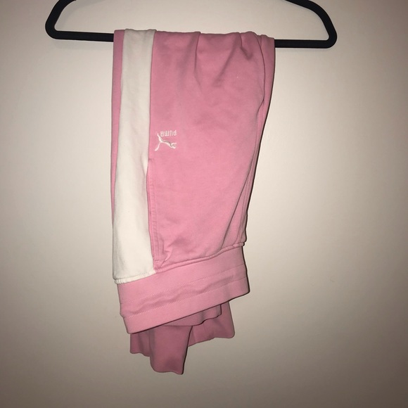 pink puma joggers - Picture 2 of 3